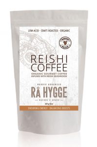 Cafea organica cu extract de Reishi