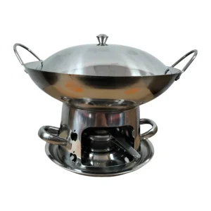 Set mini hot pot inox cu arzător XD 10#